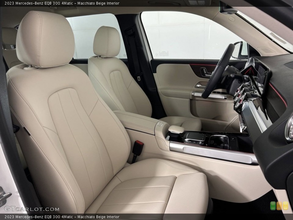 Macchiato Beige Interior Front Seat for the 2023 Mercedes-Benz EQB 300 4Matic #146666225