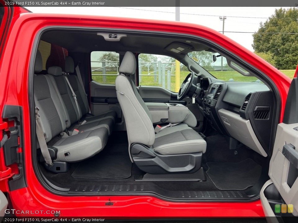 Earth Gray 2019 Ford F150 Interiors