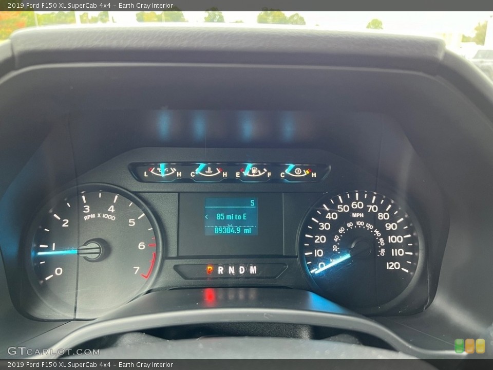 Earth Gray Interior Gauges for the 2019 Ford F150 XL SuperCab 4x4 #146666281