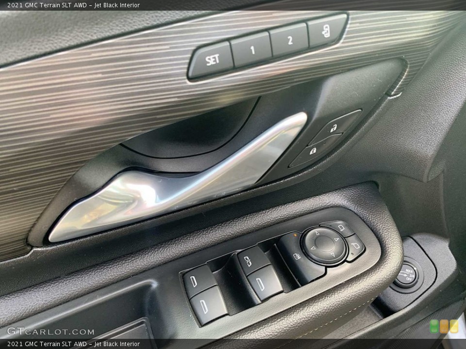 Jet Black Interior Door Panel for the 2021 GMC Terrain SLT AWD #146667131