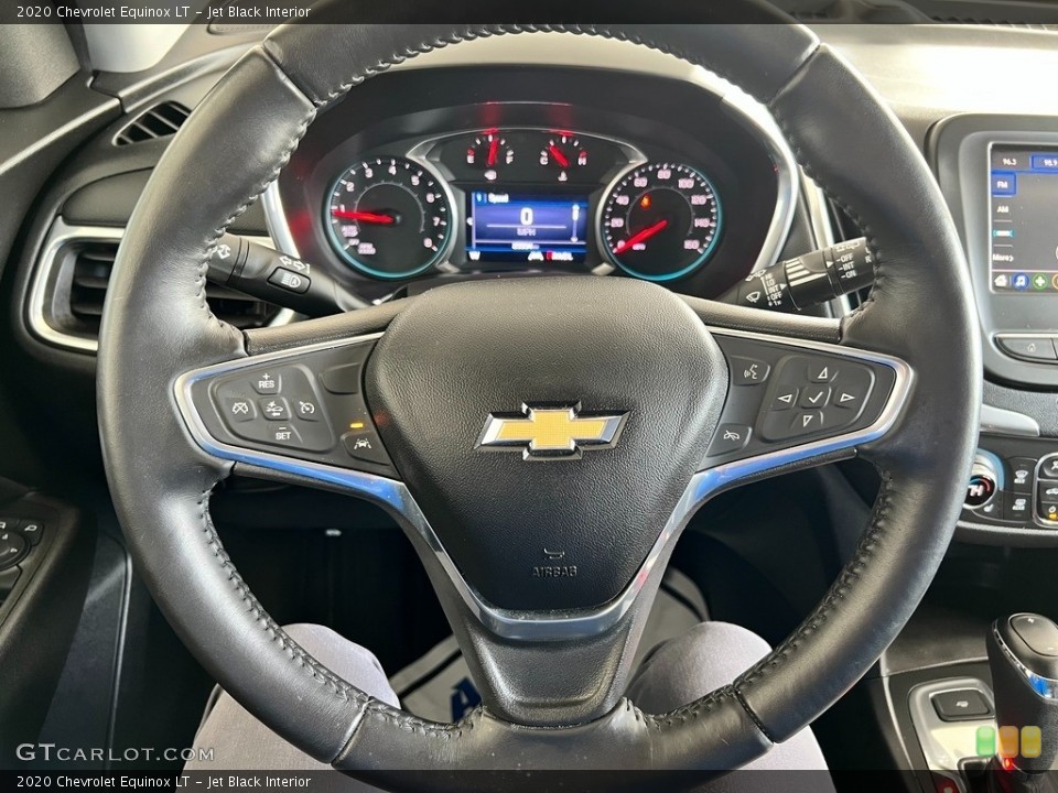 Jet Black Interior Steering Wheel for the 2020 Chevrolet Equinox LT #146668379