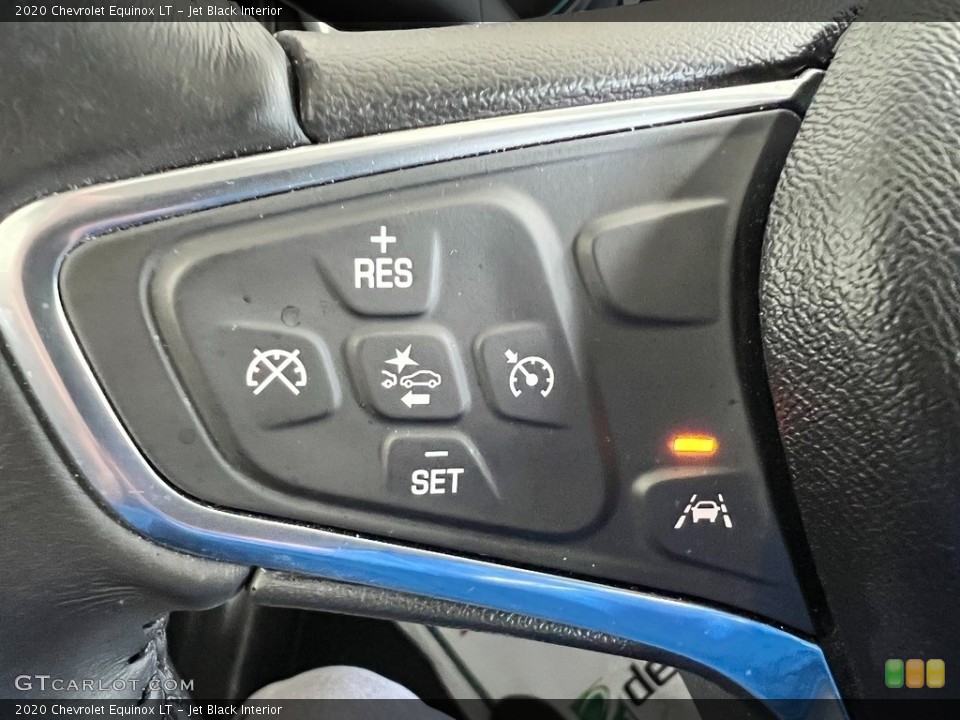 Jet Black Interior Steering Wheel for the 2020 Chevrolet Equinox LT #146668406