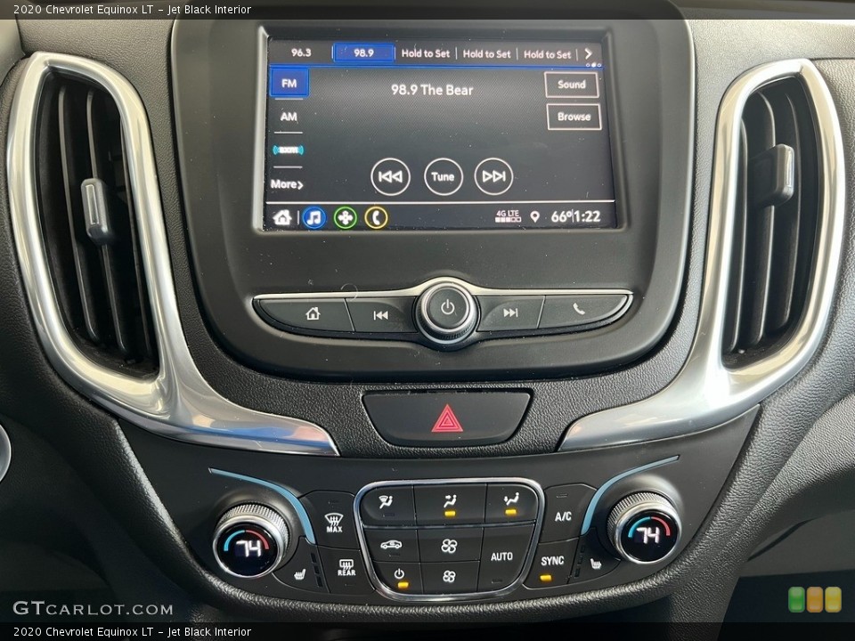 Jet Black Interior Controls for the 2020 Chevrolet Equinox LT #146668475