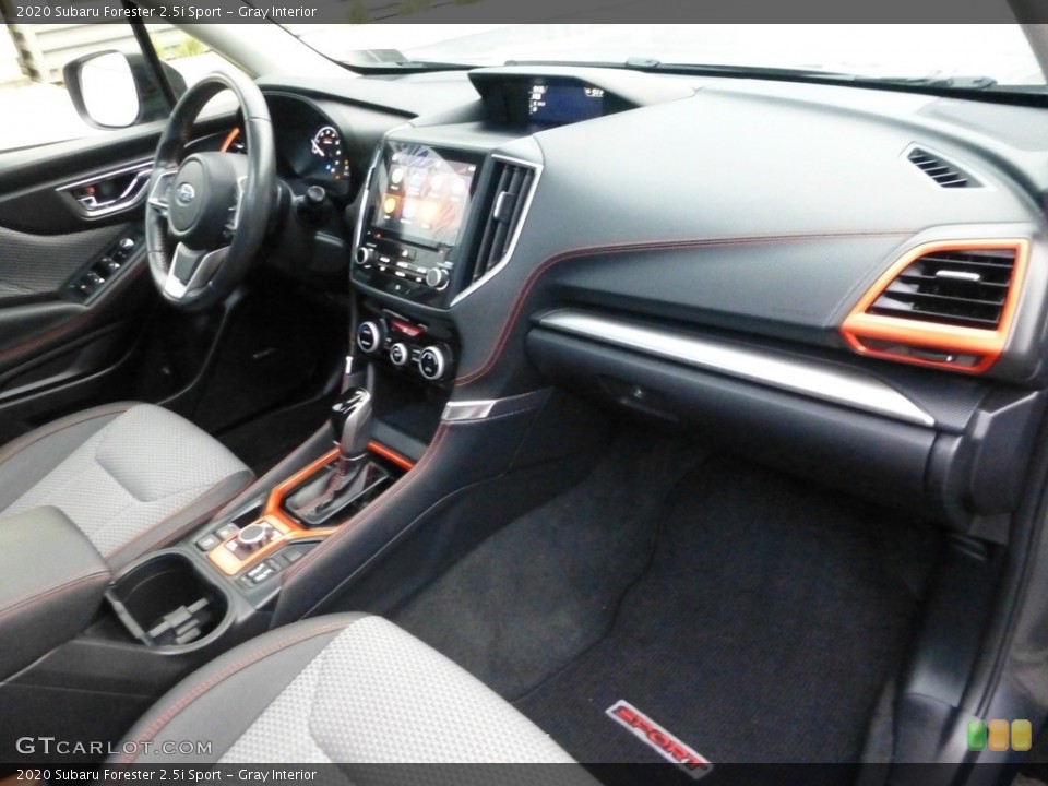 Gray Interior Dashboard for the 2020 Subaru Forester 2.5i Sport #146668787