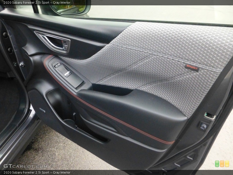 Gray Interior Door Panel for the 2020 Subaru Forester 2.5i Sport #146668841