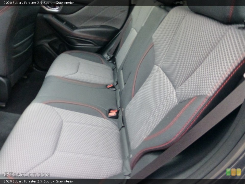 Gray Interior Rear Seat for the 2020 Subaru Forester 2.5i Sport #146668913