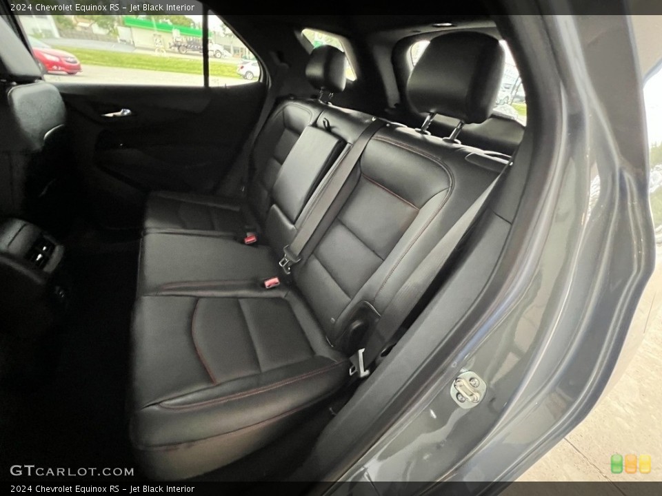 Jet Black Interior Rear Seat for the 2024 Chevrolet Equinox RS #146669147