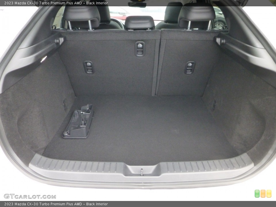 Black Interior Trunk for the 2023 Mazda CX-30 Turbo Premium Plus AWD #146669201