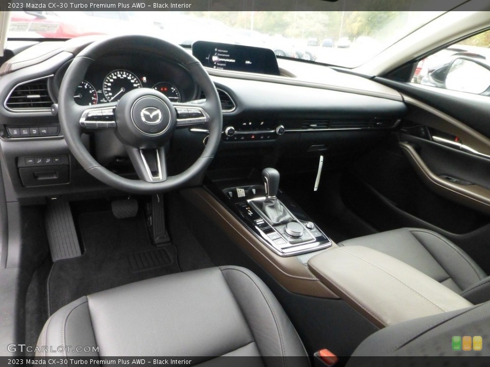 Black Interior Photo for the 2023 Mazda CX-30 Turbo Premium Plus AWD #146669384
