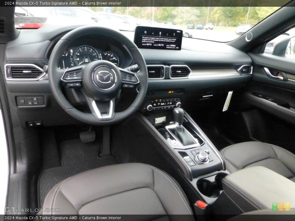 Caturra Brown Interior Prime Interior for the 2024 Mazda CX-5 Turbo Signature AWD #146669707