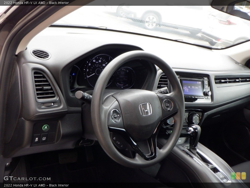 Black Interior Dashboard for the 2022 Honda HR-V LX AWD #146669867