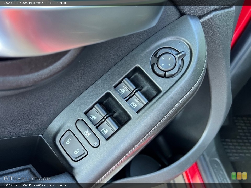 Black Interior Door Panel for the 2023 Fiat 500X Pop AWD #146670017