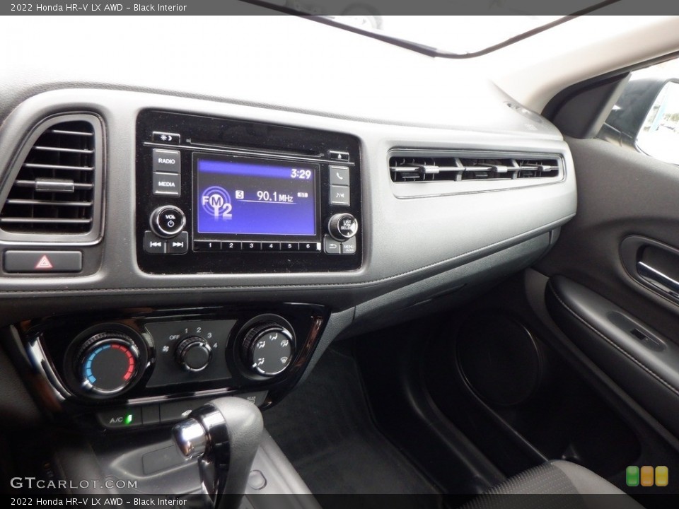 Black Interior Dashboard for the 2022 Honda HR-V LX AWD #146670023