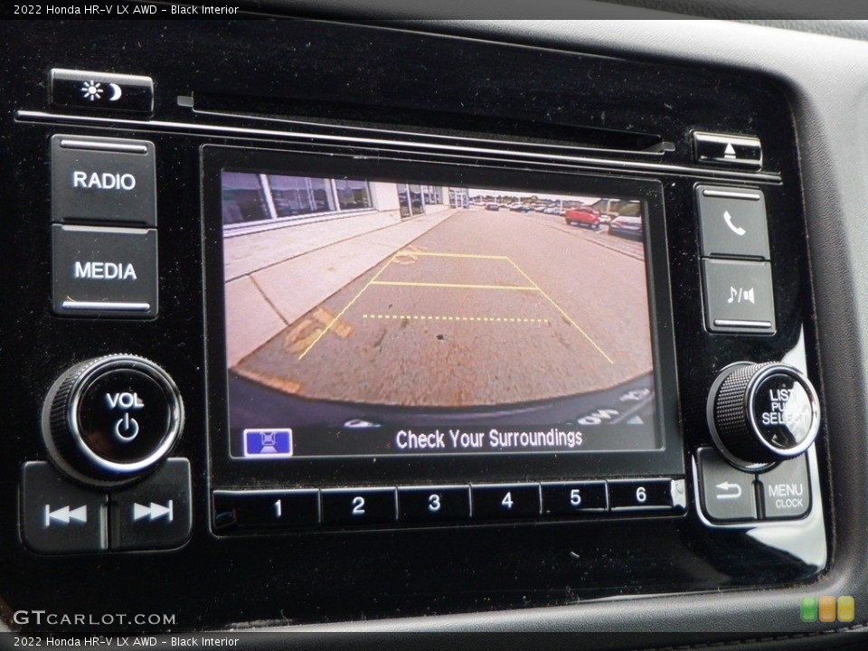 Black Interior Controls for the 2022 Honda HR-V LX AWD #146670050