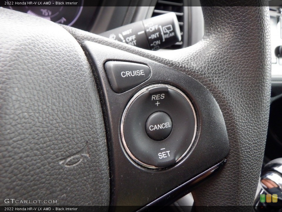 Black Interior Steering Wheel for the 2022 Honda HR-V LX AWD #146670179