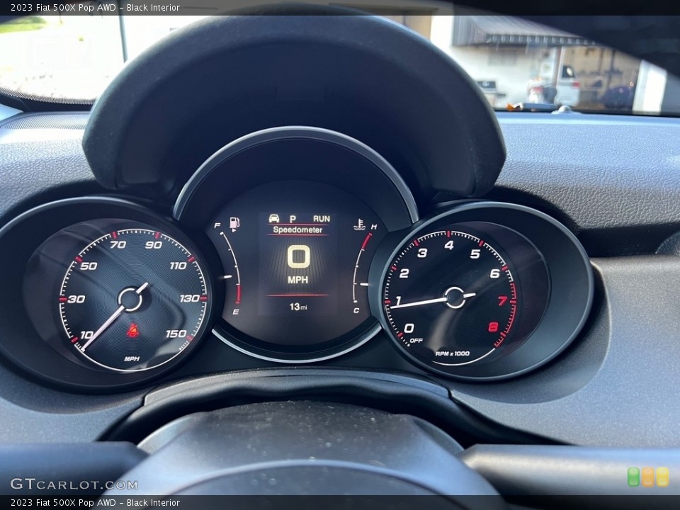 Black Interior Gauges for the 2023 Fiat 500X Pop AWD #146670182