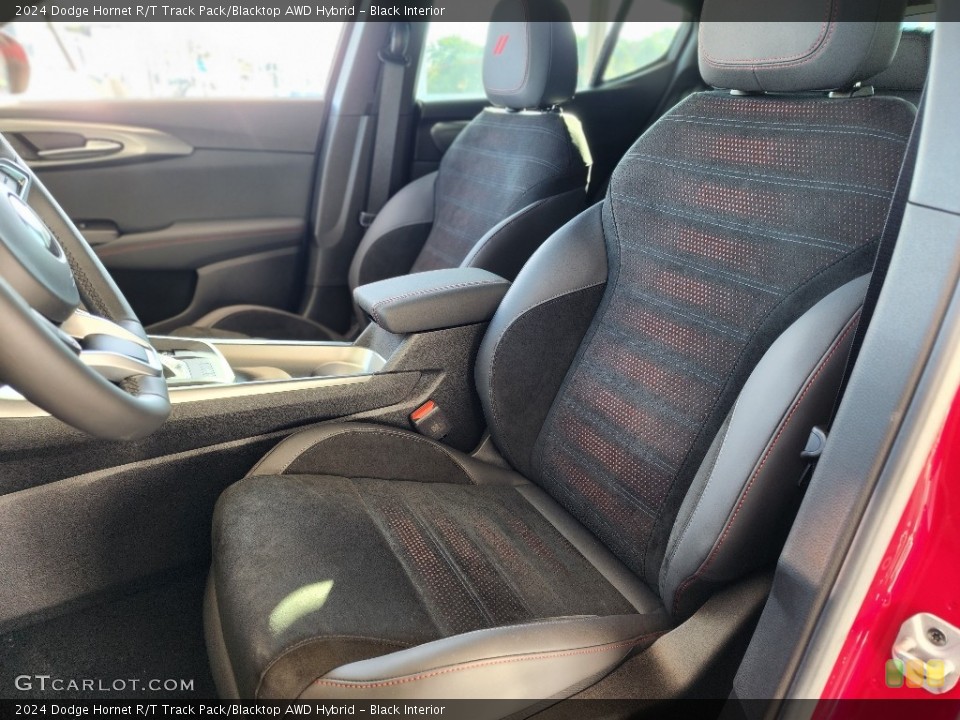 Black Interior Front Seat for the 2024 Dodge Hornet R/T Track Pack/Blacktop AWD Hybrid #146670464