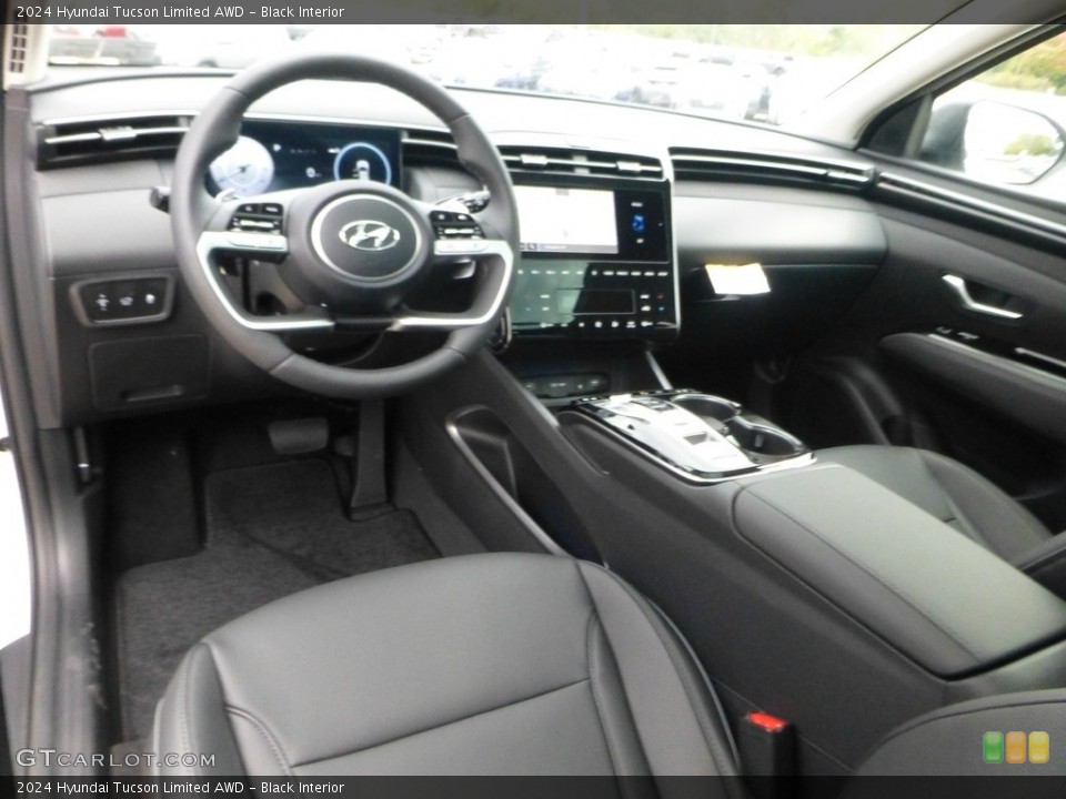 Black Interior Front Seat for the 2024 Hyundai Tucson Limited AWD #146670551