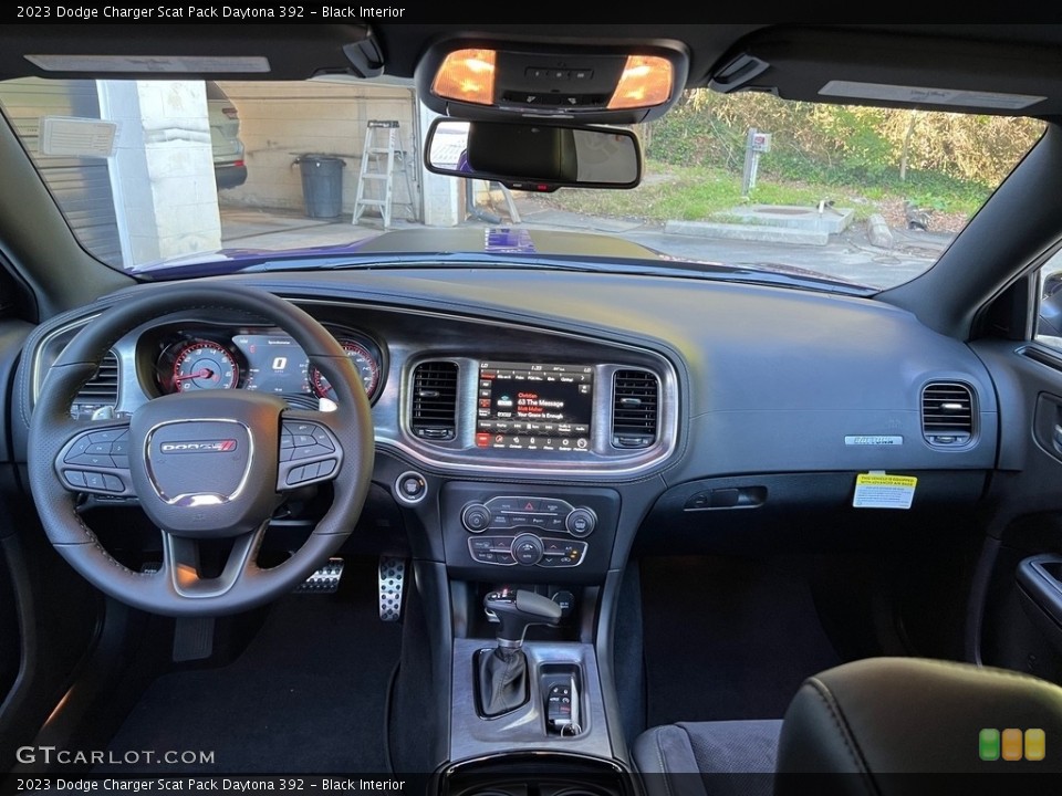 Black Interior Dashboard for the 2023 Dodge Charger Scat Pack Daytona 392 #146670713