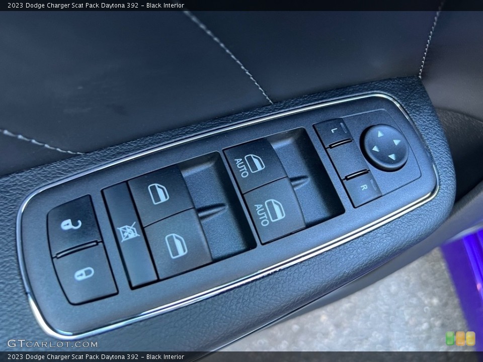 Black Interior Door Panel for the 2023 Dodge Charger Scat Pack Daytona 392 #146670794