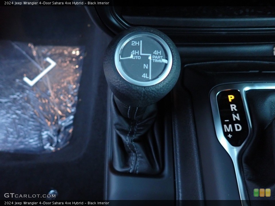 Black Interior Transmission for the 2024 Jeep Wrangler 4-Door Sahara 4xe Hybrid #146671847