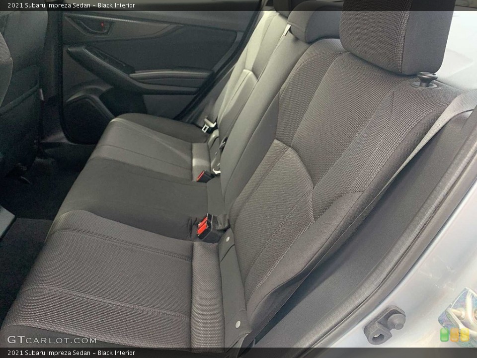 Black Interior Rear Seat for the 2021 Subaru Impreza Sedan #146672048