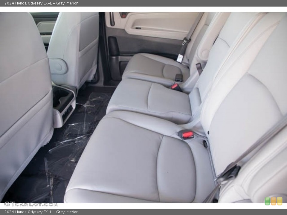 Gray Interior Rear Seat for the 2024 Honda Odyssey EX-L #146673820