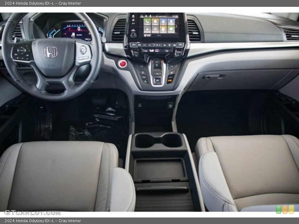Gray Interior Photo for the 2024 Honda Odyssey EX-L #146673839