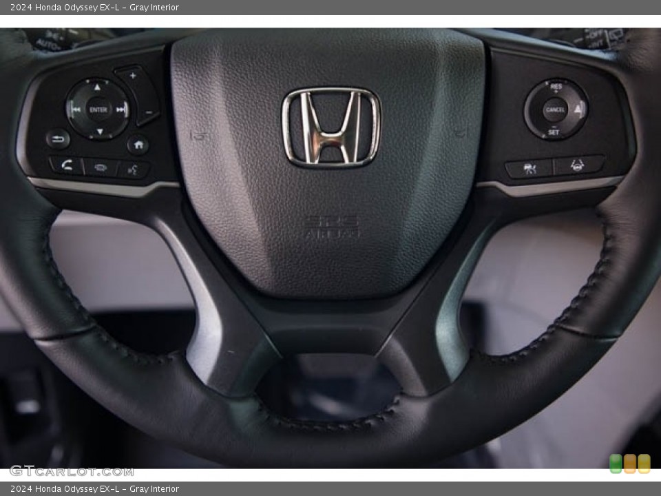 Gray Interior Steering Wheel for the 2024 Honda Odyssey EX-L #146673869