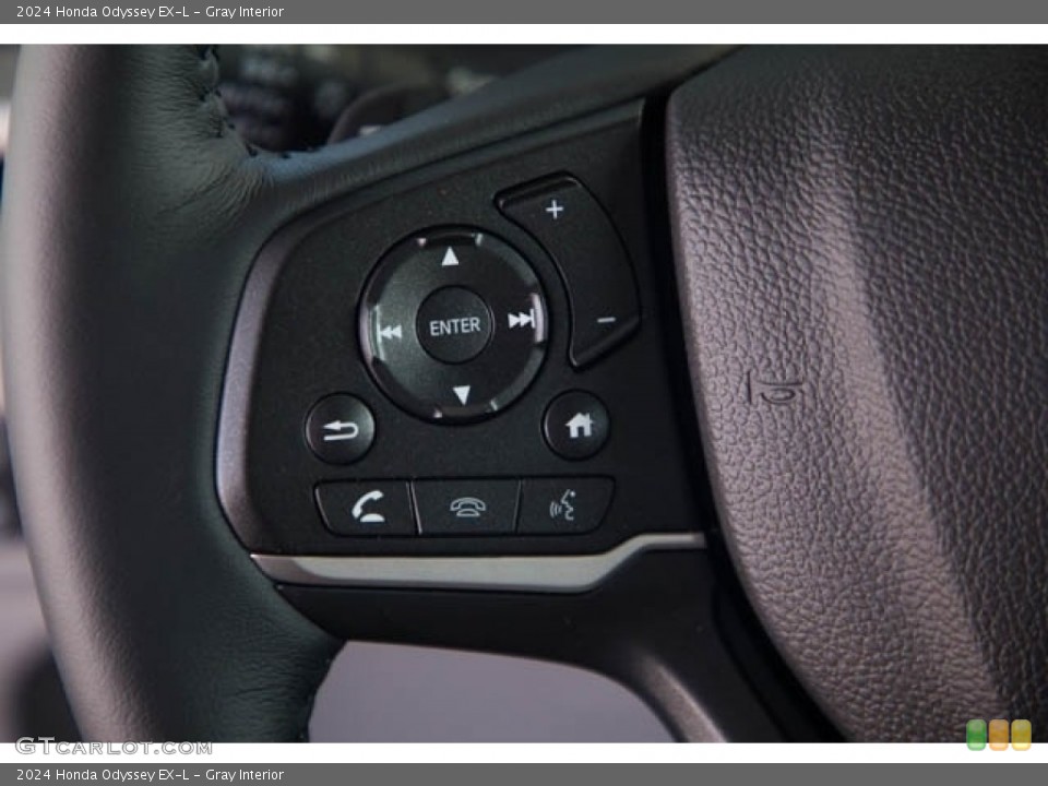 Gray Interior Steering Wheel for the 2024 Honda Odyssey EX-L #146673881