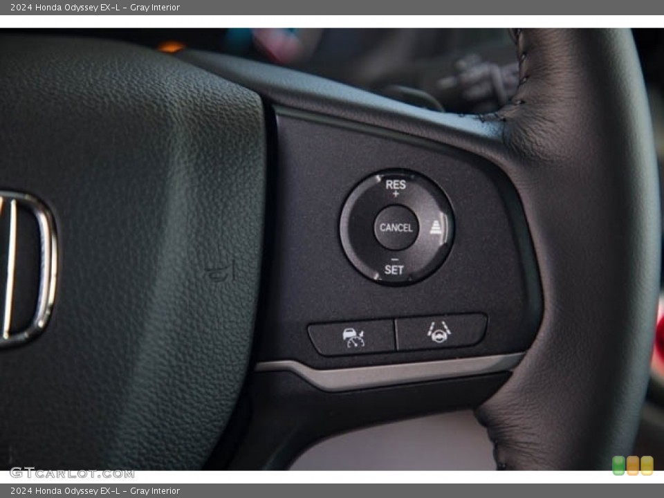 Gray Interior Steering Wheel for the 2024 Honda Odyssey EX-L #146673899