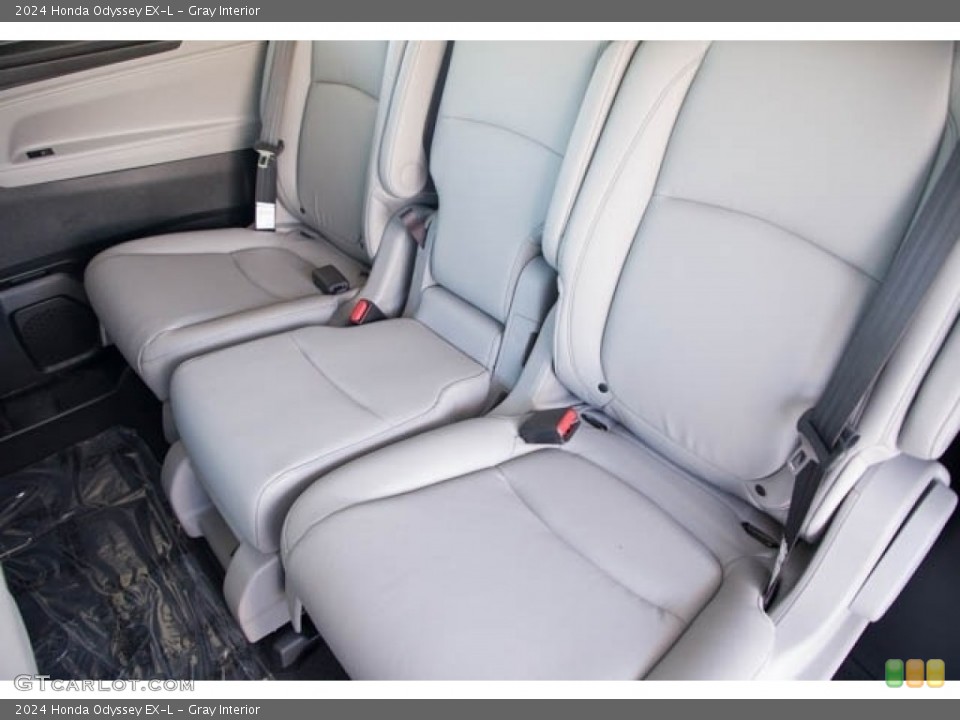 Gray Interior Rear Seat for the 2024 Honda Odyssey EX-L #146673980