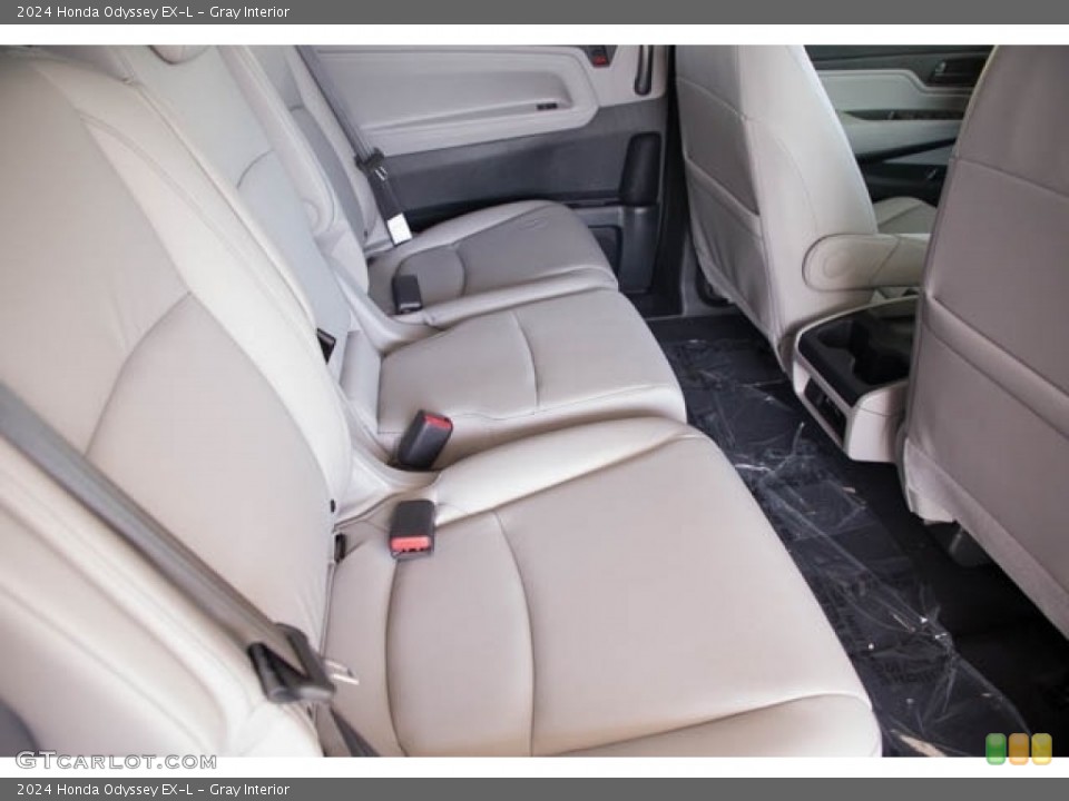 Gray Interior Rear Seat for the 2024 Honda Odyssey EX-L #146674049