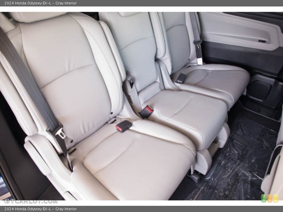 Gray Interior Rear Seat for the 2024 Honda Odyssey EX-L #146674054