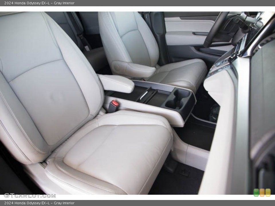 Gray 2024 Honda Odyssey Interiors