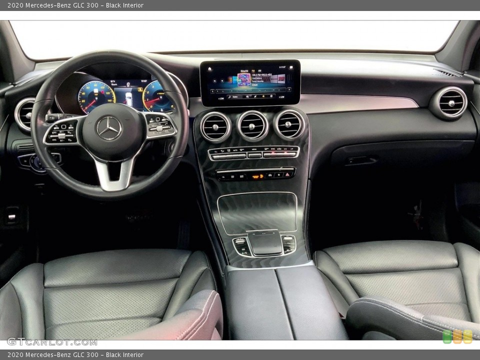 Black Interior Dashboard for the 2020 Mercedes-Benz GLC 300 #146674793