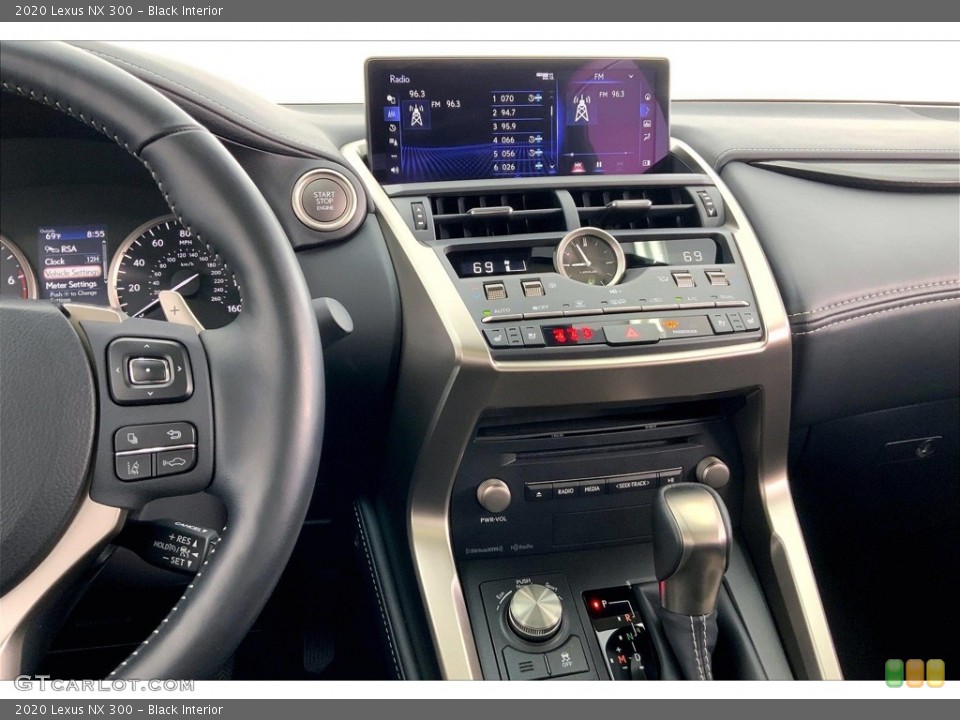 Black Interior Controls for the 2020 Lexus NX 300 #146674934