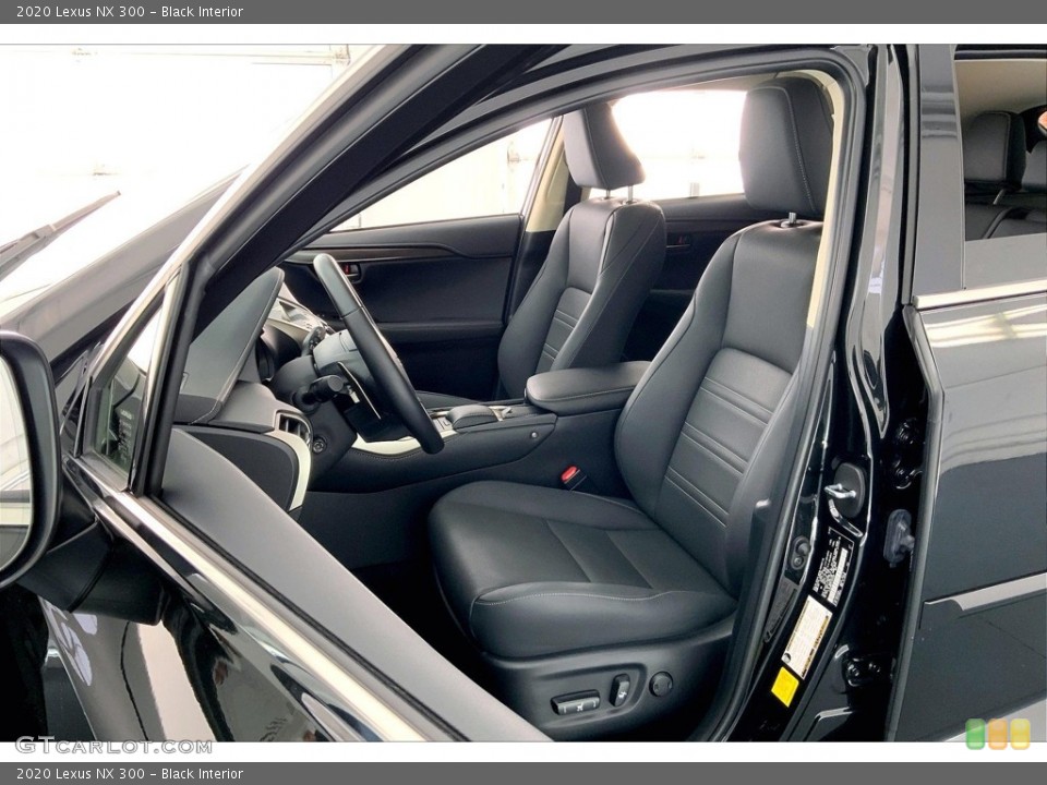 Black Interior Front Seat for the 2020 Lexus NX 300 #146675012