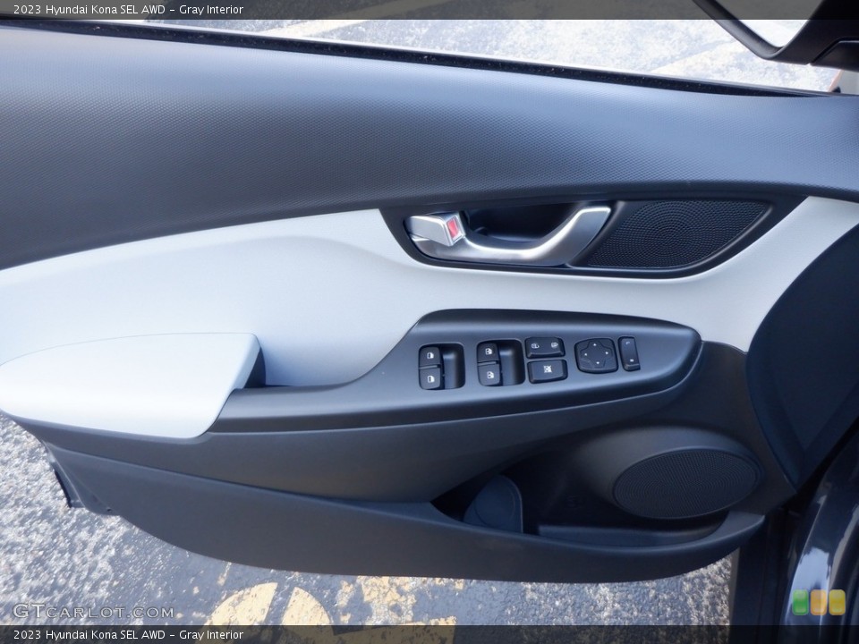 Gray Interior Door Panel for the 2023 Hyundai Kona SEL AWD #146675153