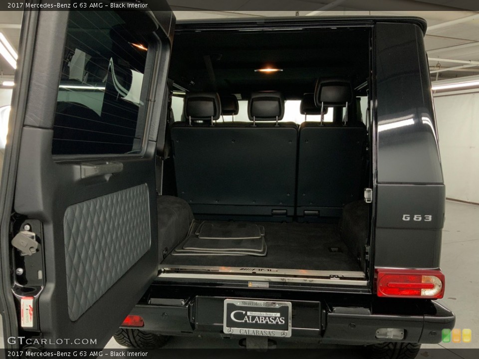 Black Interior Trunk for the 2017 Mercedes-Benz G 63 AMG #146675736
