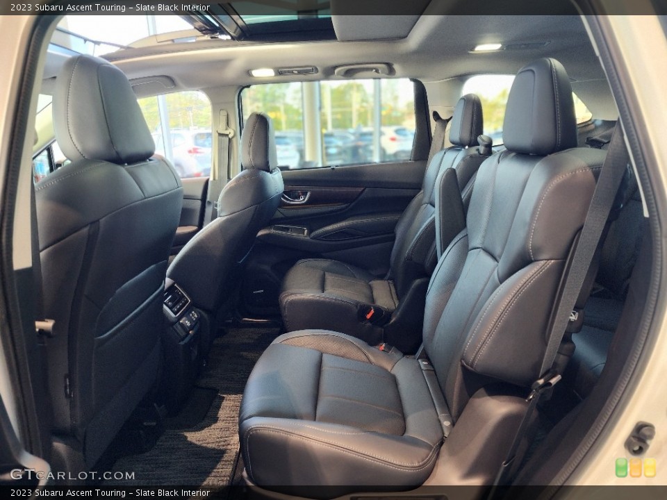Slate Black Interior Rear Seat for the 2023 Subaru Ascent Touring #146675768