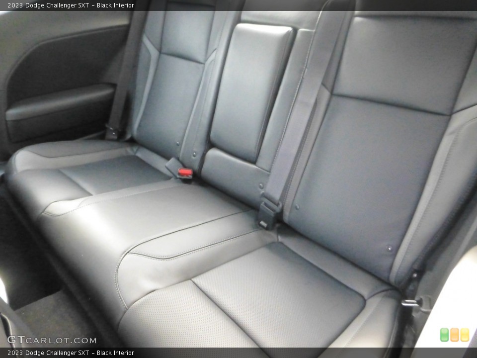 Black Interior Rear Seat for the 2023 Dodge Challenger SXT #146675811