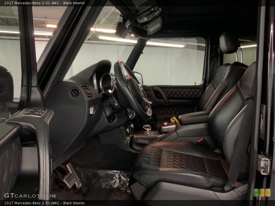 Black Interior Front Seat for the 2017 Mercedes-Benz G 63 AMG #146676072