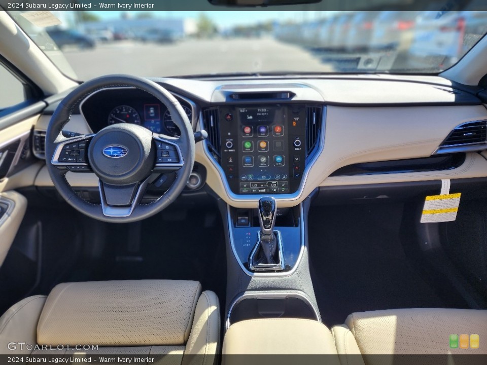 Warm Ivory Interior Dashboard for the 2024 Subaru Legacy Limited #146676127