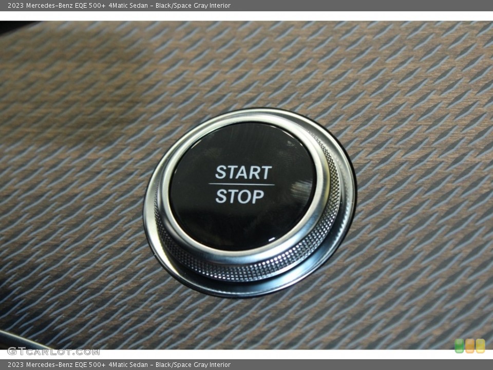 Black/Space Gray Interior Controls for the 2023 Mercedes-Benz EQE 500+ 4Matic Sedan #146676171