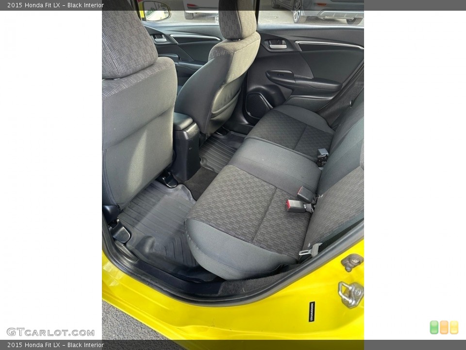 Black Interior Rear Seat for the 2015 Honda Fit LX #146676255