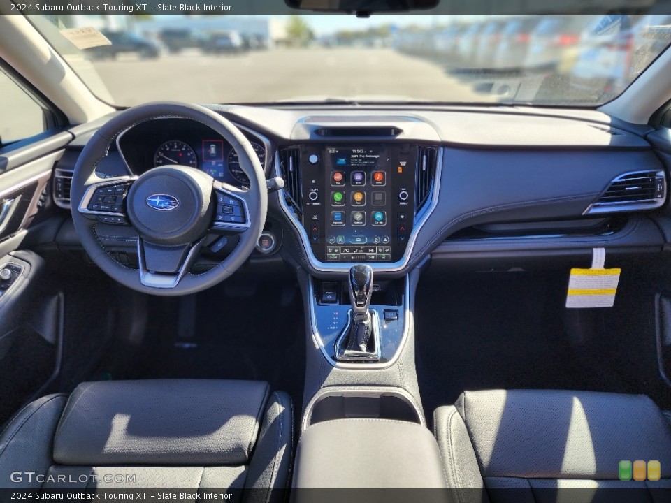 Slate Black Interior Dashboard for the 2024 Subaru Outback Touring XT #146676369