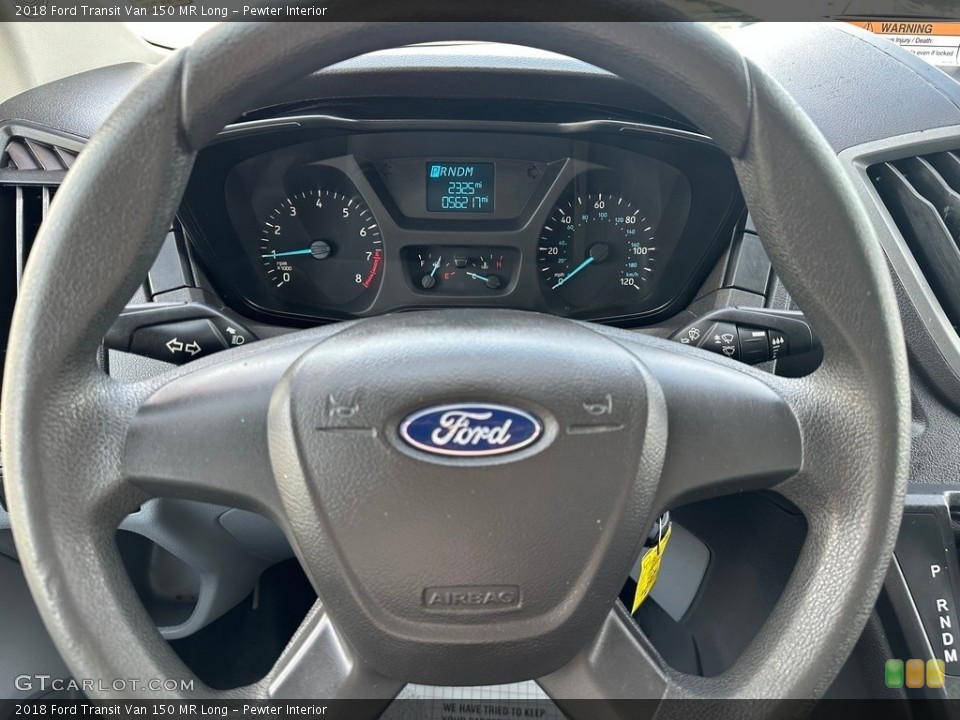 Pewter Interior Steering Wheel for the 2018 Ford Transit Van 150 MR Long #146676417