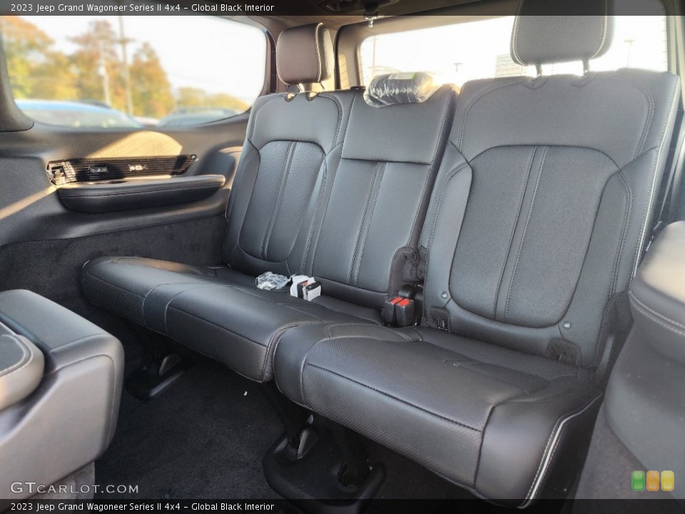 Global Black Interior Rear Seat for the 2023 Jeep Grand Wagoneer Series II 4x4 #146676453