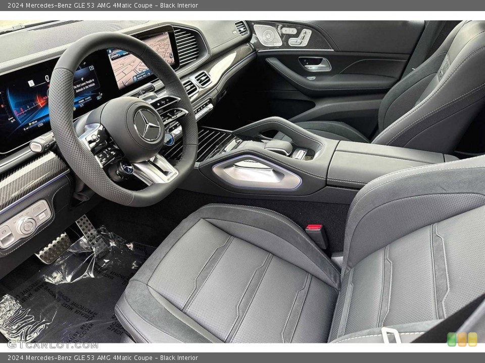 Black Interior Front Seat for the 2024 Mercedes-Benz GLE 53 AMG 4Matic Coupe #146676666